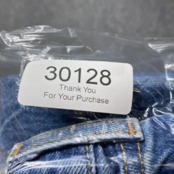 Vintage Levis Jeans Men 38x31 Blue 501 Button Fly Classic Straight Y2K Tag 42x34 - Picture 13 of 13